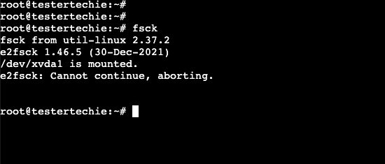 Introduction to Linux Filesystem Check (fsck)